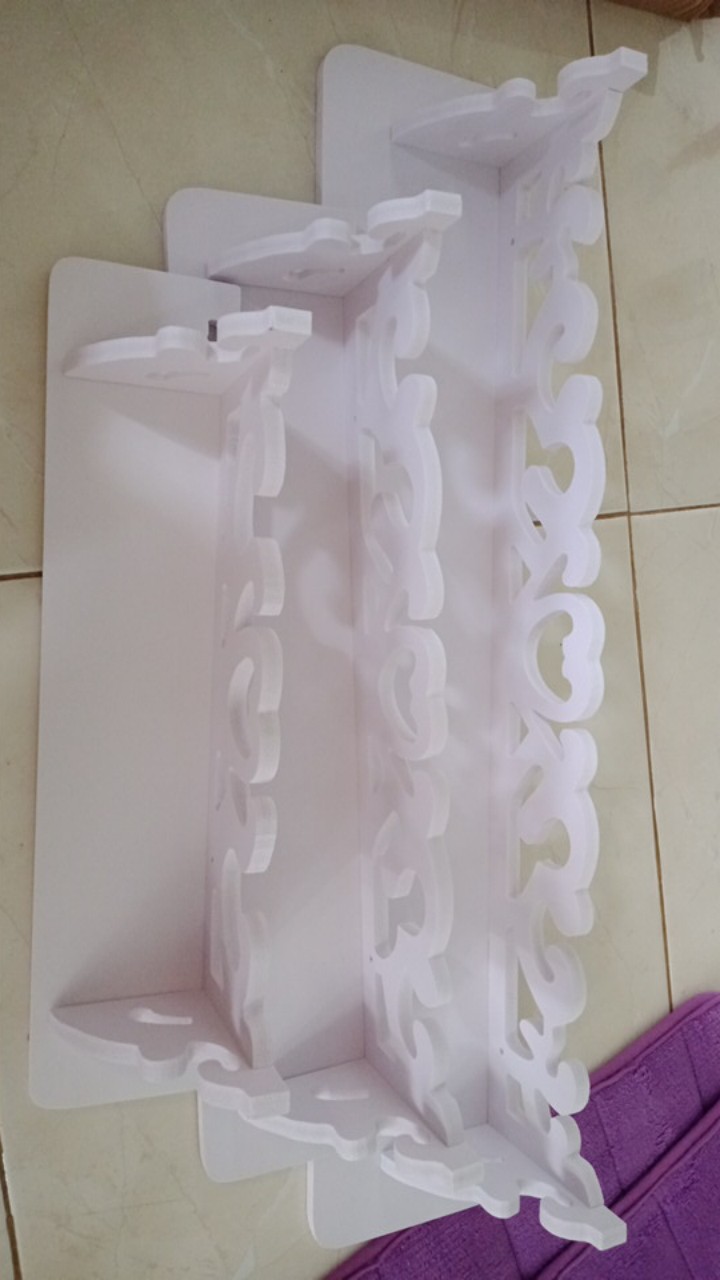 511 Rak Dinding Dengan 4 Hook