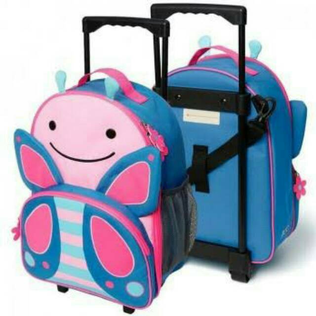 Sale!!  Trolley anak murah super wings / skiphop trolley bag