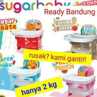  Kursi makan bayi sugar baby  booster sit on Folded booster 