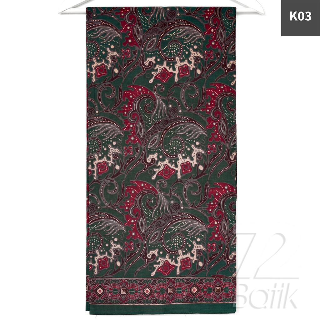 KAIN BATIK PREMIUM Bahan Katun Motif Cakar Warna Hitam Ireng Black 727371 Cap 72 Jarik Jarit Samping Kebat Panjang Batik Katun Modern Premium Bahan Seragam Batik Pernikahan Kantor Keluarga Murah Kamen Jadi Batik Bali Lembaran