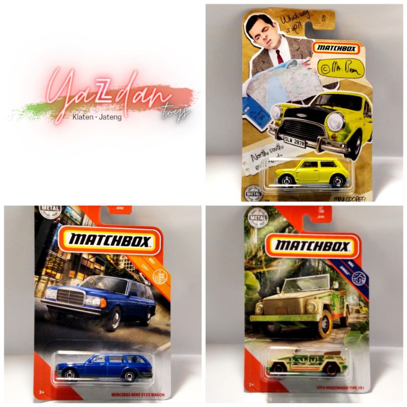 matchbox mbx paket mr bean_mercedes benz s123_Volkswagen 181