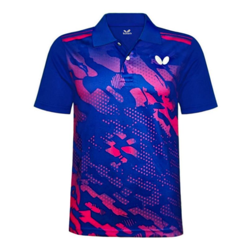 Jersey baju kaos olahraga tenis meja pingpong Butterfly impor TCN 2
