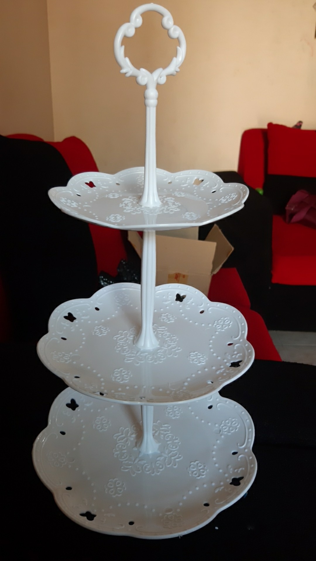 Cupcake Tier Plastik Susun