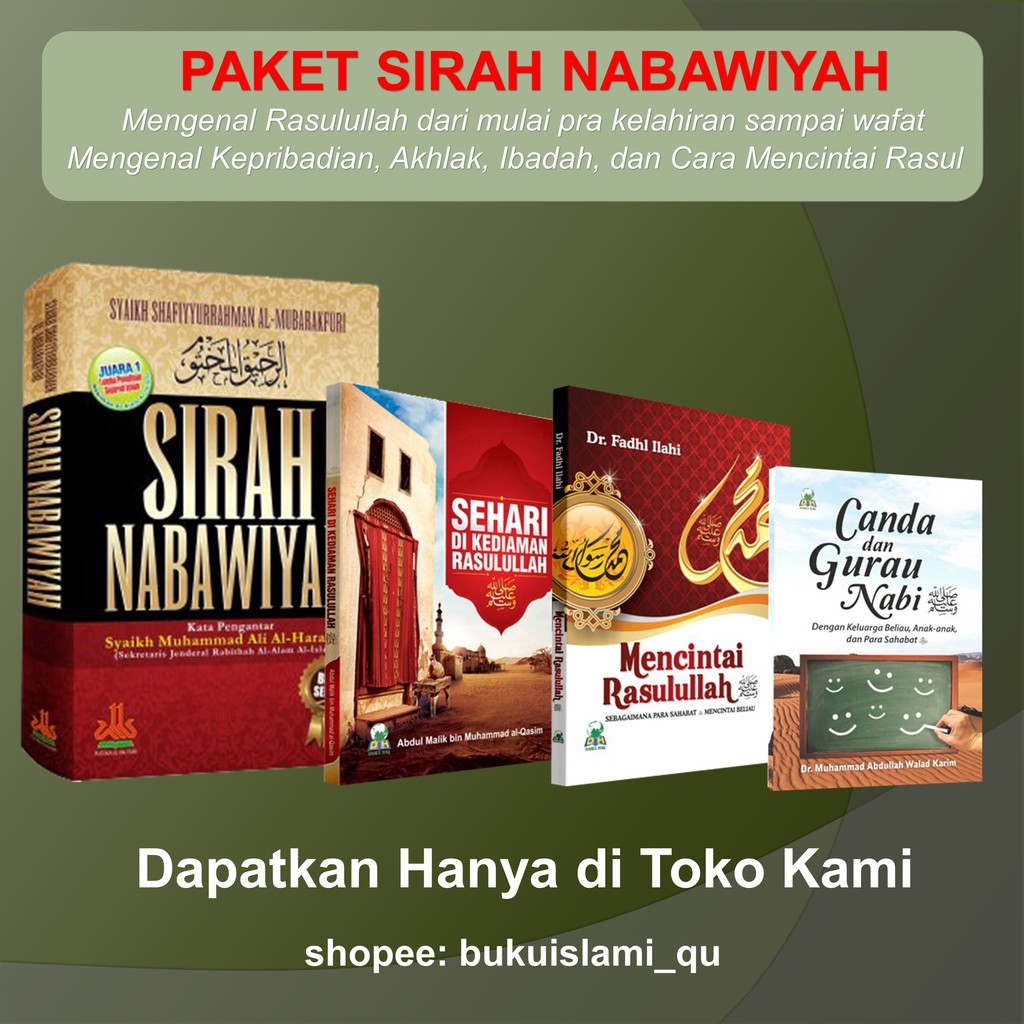 PAKET SIRAH NABAWIYAH MURAH