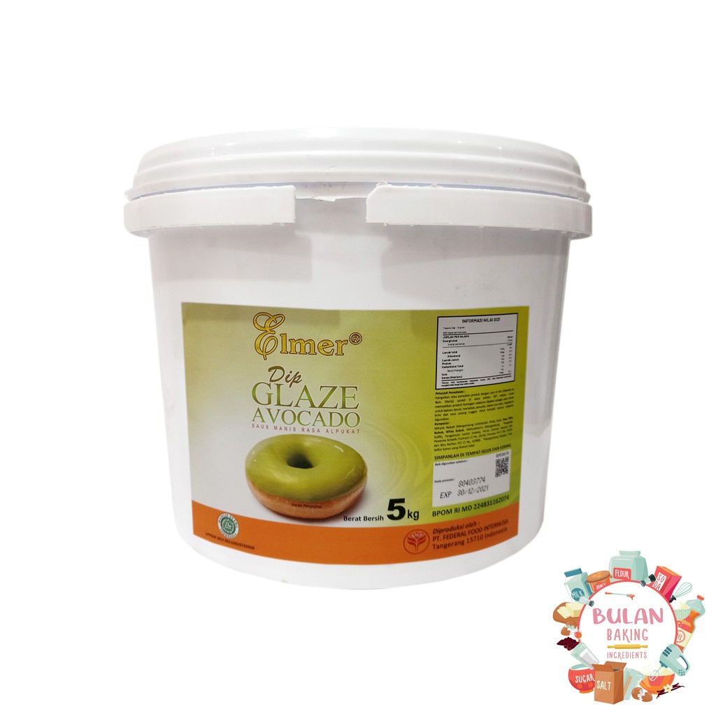 

Glaze Avocado Elmer 250g (Repack)