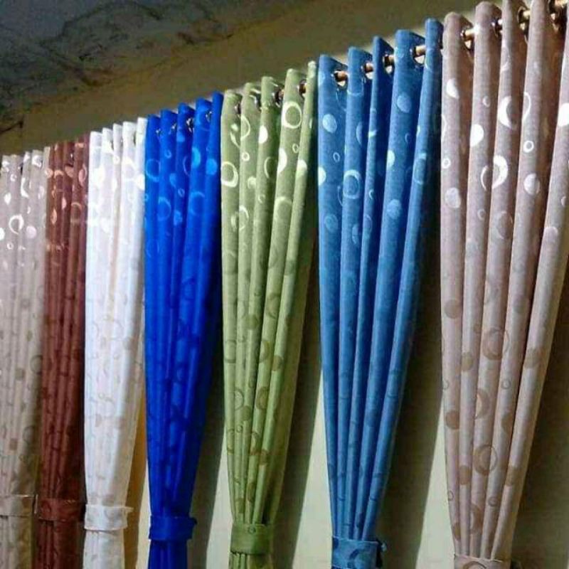 Gorden tinggi 250cm sampai 3meter Rumah Minimalis Panjang Jendela Pintu Ruang Tamu Korden Pintu