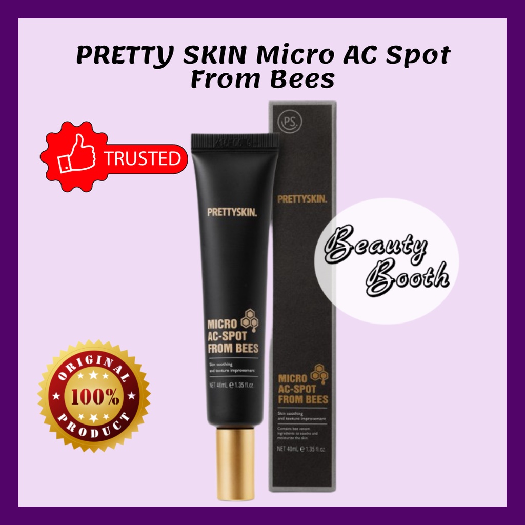 PRETTY SKIN Micro AC Spot From Bees 40ml | Obat Jerawat