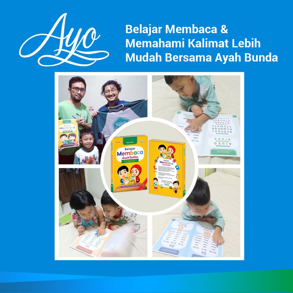 Buku Belajar Membaca Anak Balita Cara Mudah Mengajar Anak Membaca