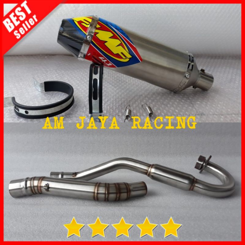 Knalpot Racing FMF 4.1 Klx150 klx 150 S L G BF Dtracker Crf150 Crf 150 150L CRF150L Wr155 FMF