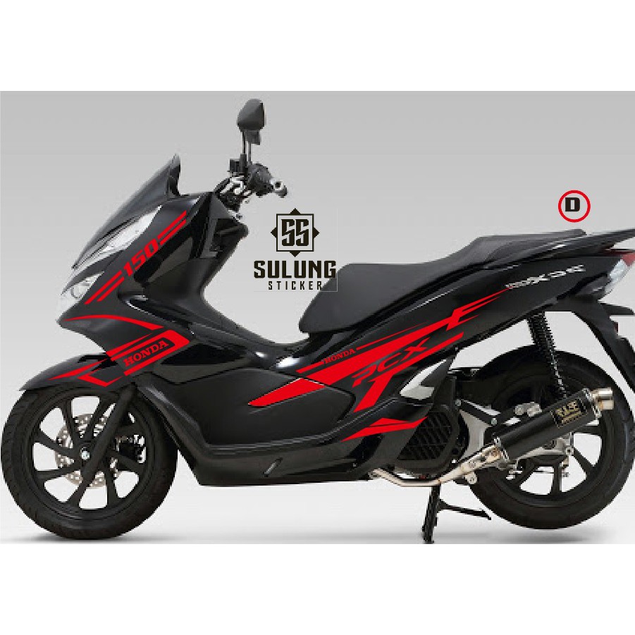 Stiker Body Motor Model PCX Cutting Sticker Terlaris