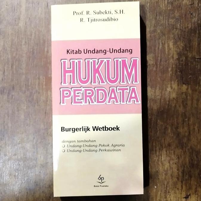 

BUKU KITAB UNDANG - UNDANG HUKUM PERDATA TERMURAH TERLARIS PROMO