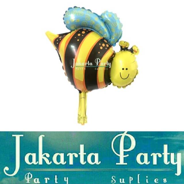 Balon Foil Lebah / Balon Animal / Balon Foil Hewan / Balon Binatang