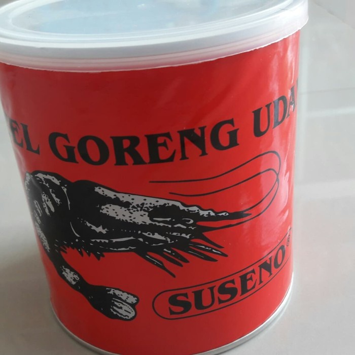 

- BARU Sambel Goreng Udang suseno abon udang Kaleng - ORIGINAL PEDES