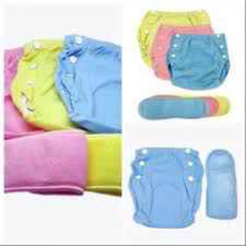 pampes kain cuci ulang,clody bayi ,popok bayi ( inner dan outer )