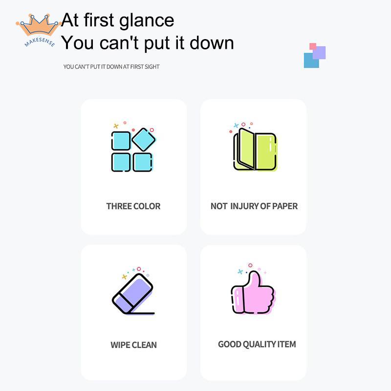 

Bentuk Kuas Menggambar Menulis Kartun Penghapus Dorong-tarik Pena Penghapus Kreatif MK