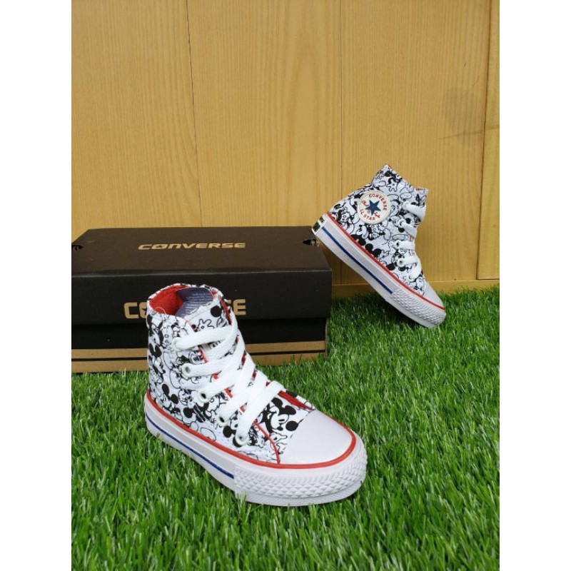 SEPATU ANAK MICKEY CONVERSE PREMIUM QUALITY CONVERSE MICKEY KIDS MURAH