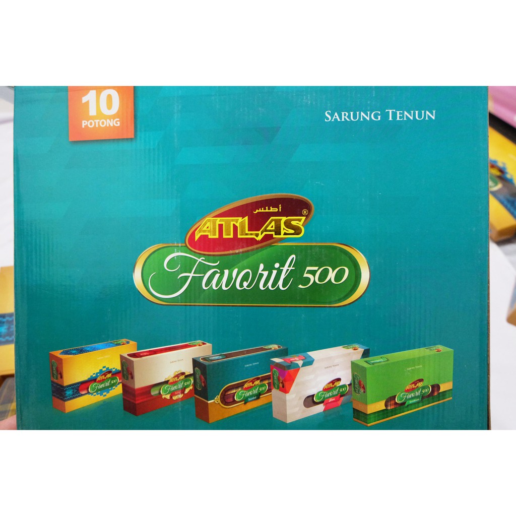 Sarung ATLAS FAVORIT 500 MIX Sarung Tenun