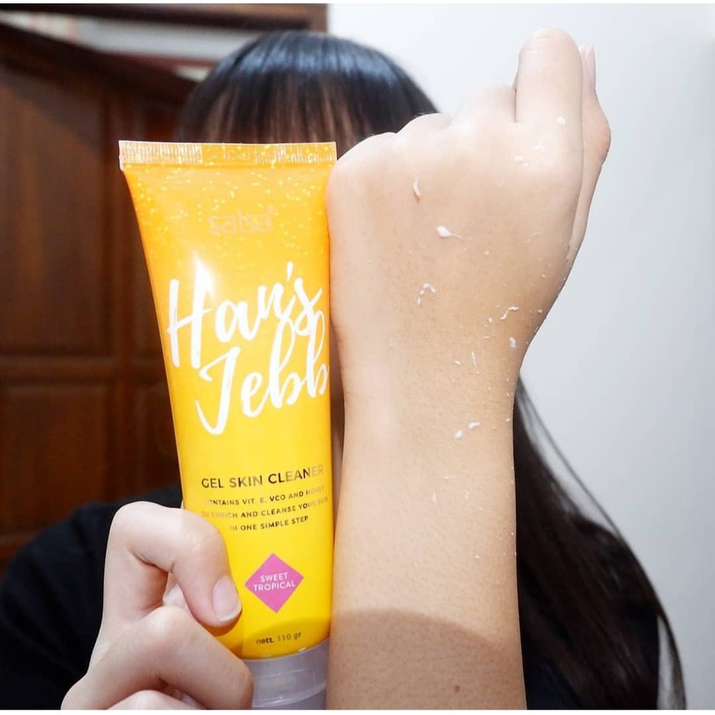 Salsa Hans Jebb Peeling Scrub Tanpa Bilas Pembersih Penghilang Daki