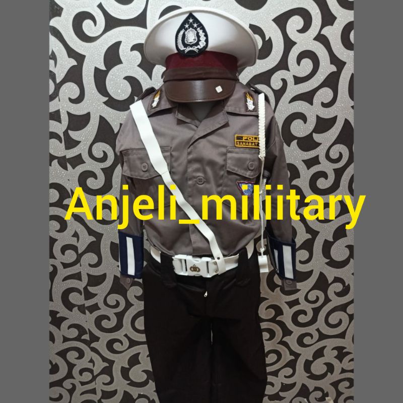 pocil / Baju Polisi Anak / Baju profesi polisi Anak / baju Profesi anak