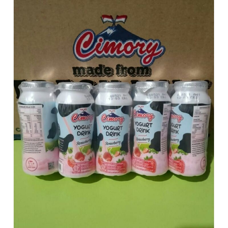 

CIMORY YOGURT DRINK MINI 70ml RASA STRAWBERRY/PACK(ISI 5 PCS)