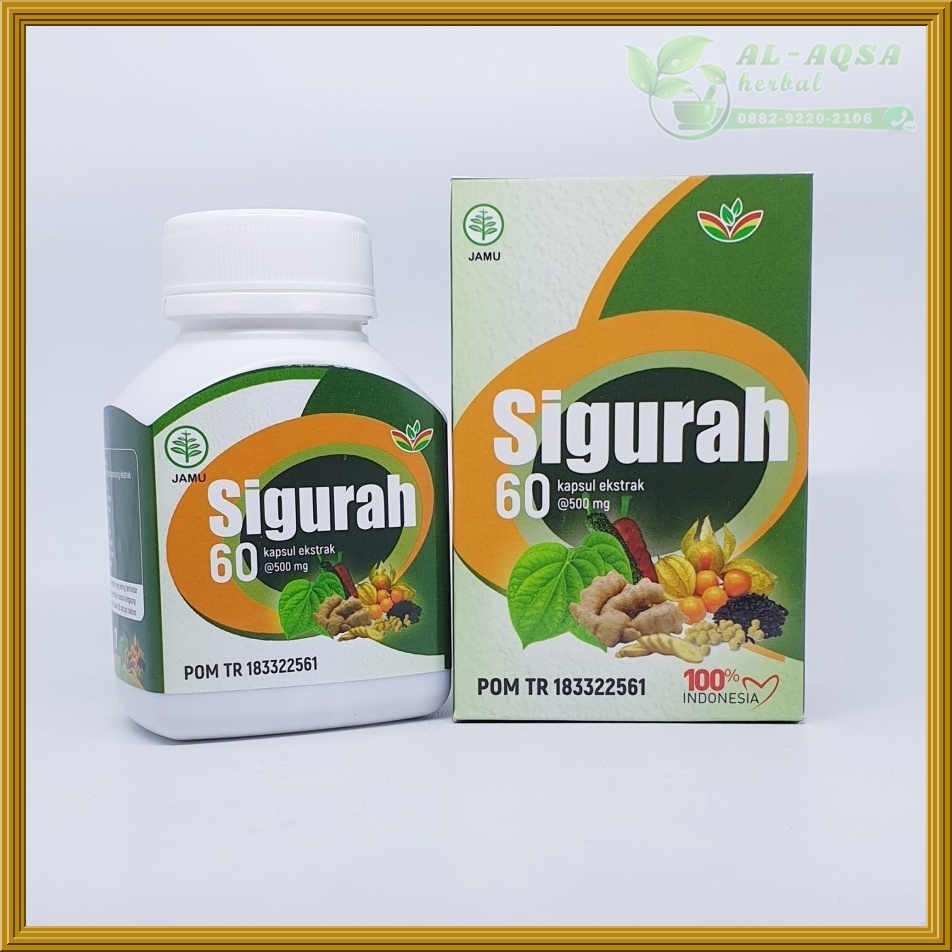 Kapsul Sigurah Isi 60kpsl | Obat Batuk Berdahak