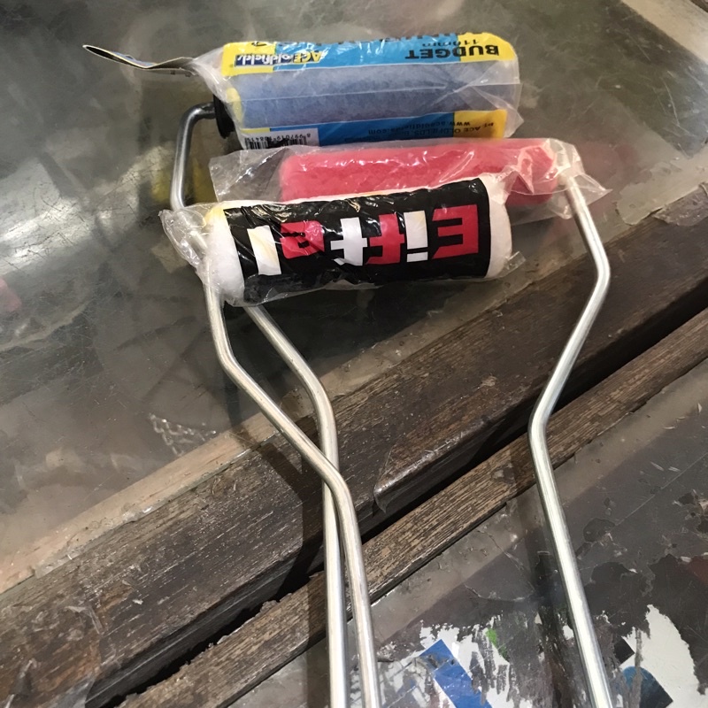 rol cat + gagang/ rol cat tembok/ isi rol + gagang cat/ rol cat kecil/ rol cat minyak/ rol cat tembo