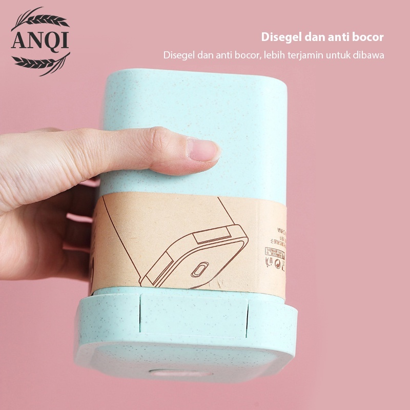 ANQI 1888 550ml Mangkok sup Cangkir sup Anti Tumpah Portable Panci Sup Pemanas VS-60