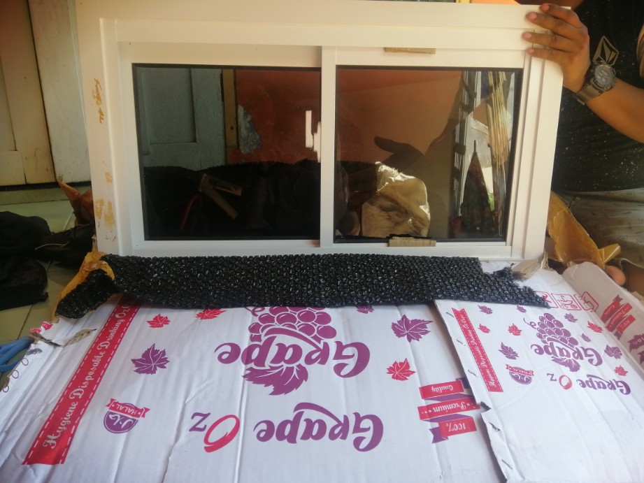 Jendela Aluminium 50x85 Sliding Murah Grosir