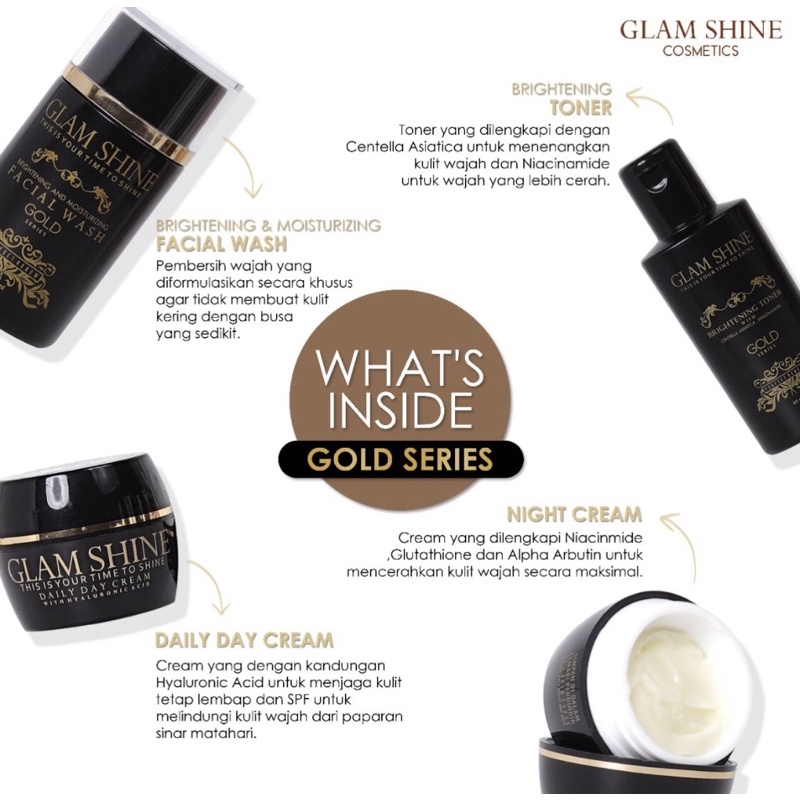 GLAMSHINE eceran paket basic