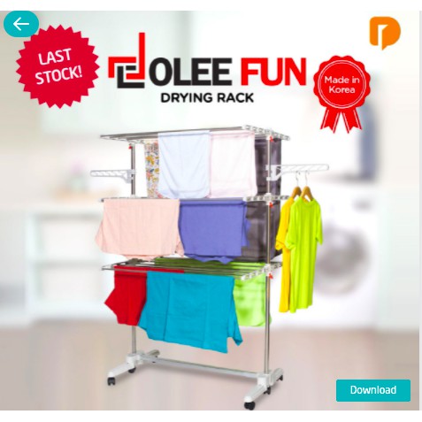 Jemuran Baju: Dolee Fun Drying Rack