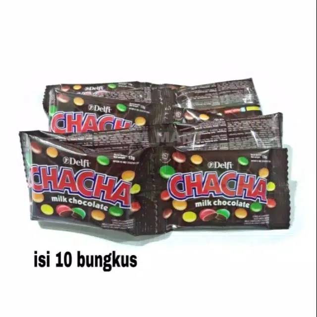 

Delfi ChaCha isi 10 bungkus @5 gr