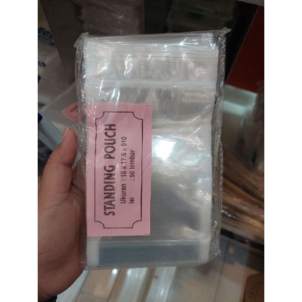 Standing Pouch 10x17.6 isi 50pcs