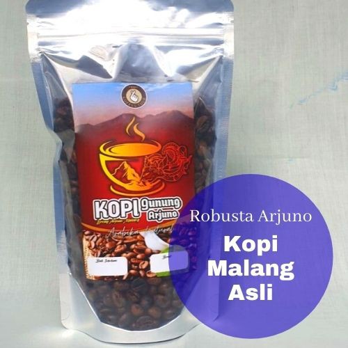 

Kopi Robusta Gunung Arjuno Malang Bubuk Murni Biji Asli 500 gr