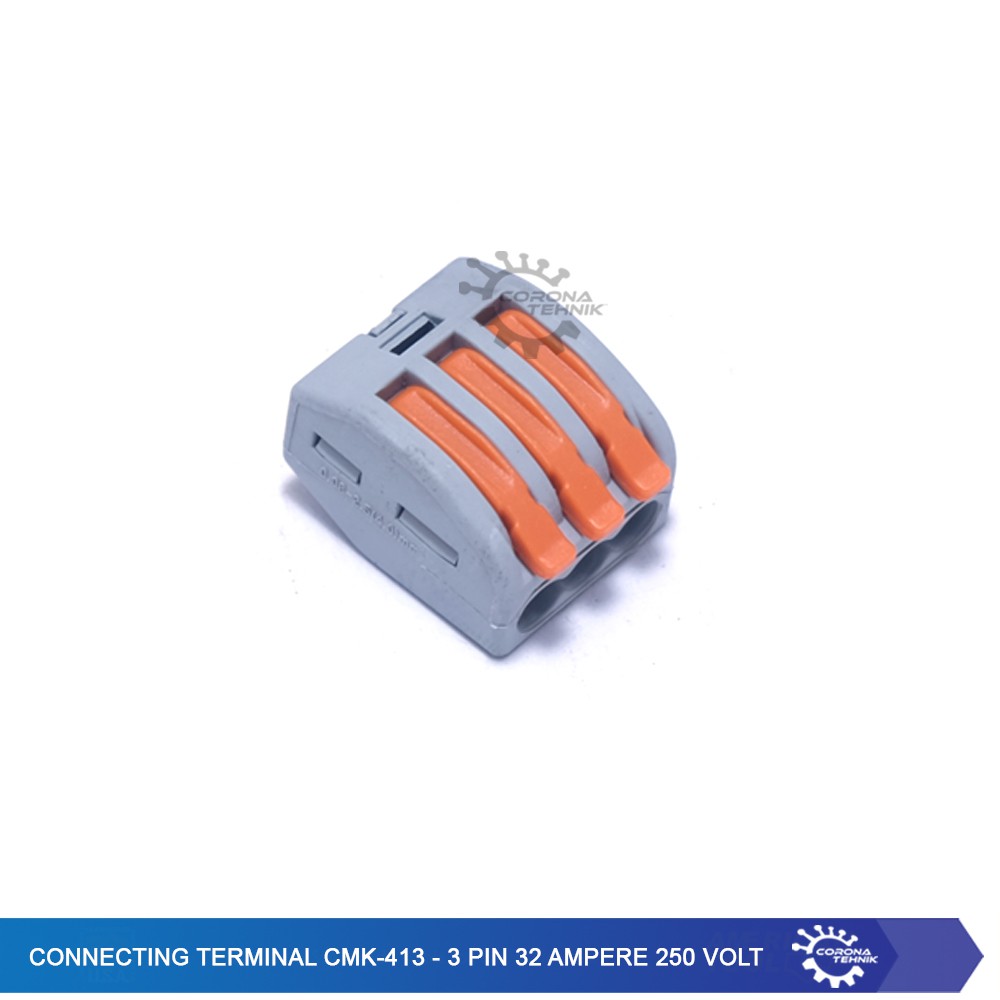 Connecting Terminal CMK-413 - 3 Pin - 32 Ampere 250 Volt