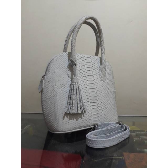 DOMPETKULITJAMBI || Edisi terbatas Tas kulit ular phyton asli 100% jumbo