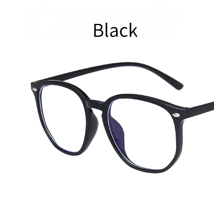 Fashion Retro Anti Radiation Blue Light Rice Nail Irregular Eyeglass