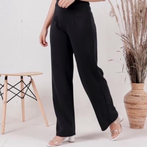 Paling Sesuai Premium Long Kulot  Scuba  Kulot  Putih  