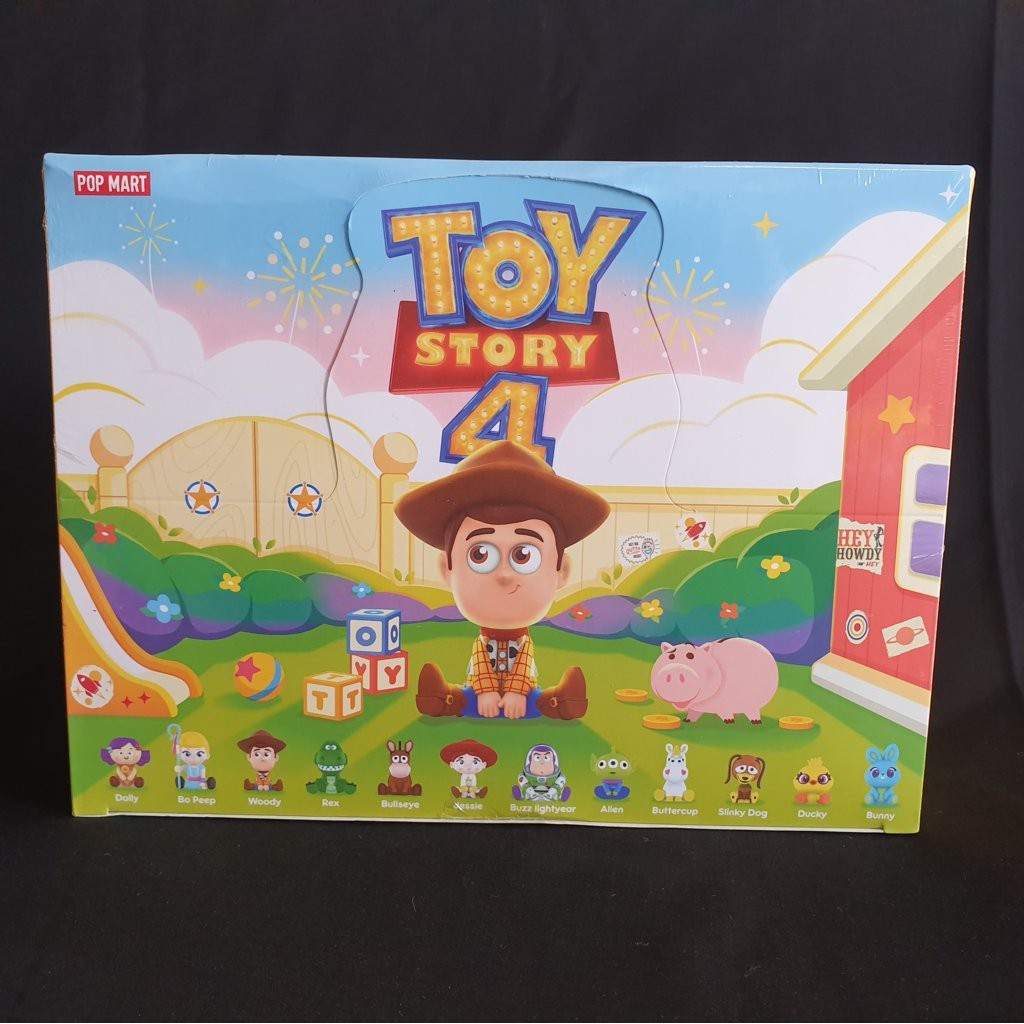 Figure Pop Mart Disney Toy Story 4 Sitting Series. paket 1 set sealed