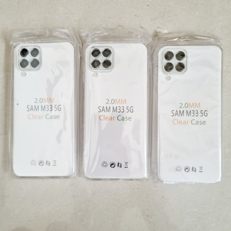 Case Samsung Galaxy A53 / A73 / A33 5G / A23 5G 4G A13 4G / A03s A03 A02s A03 core / M23 M33 M53 5G Silikon Casing Bening Clear