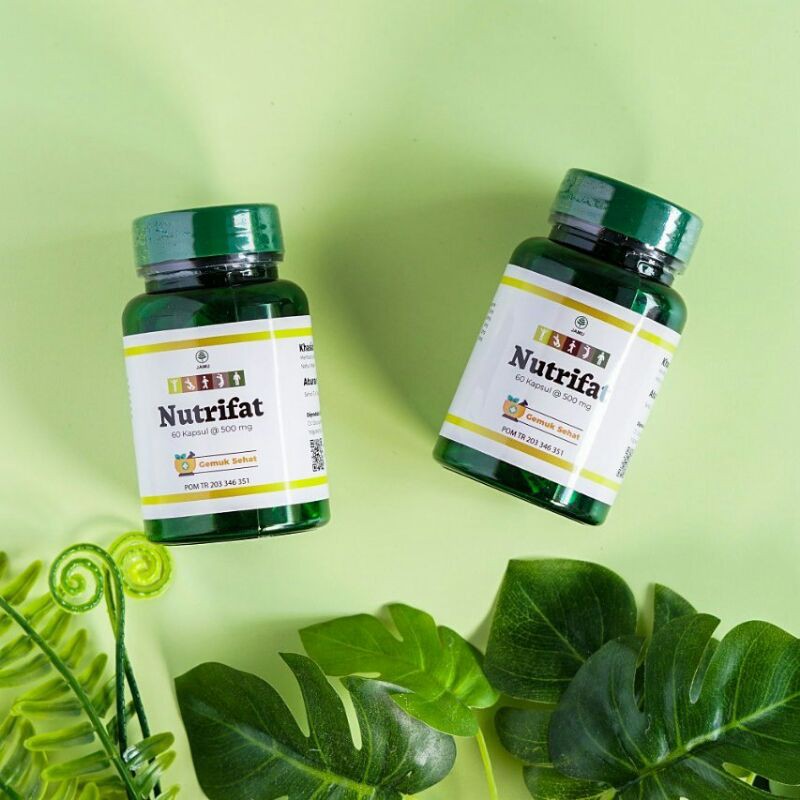 NUTRIFAT KAPSUL GEMUK PENGGEMUK BADAN HERBAL DARUSYIFA