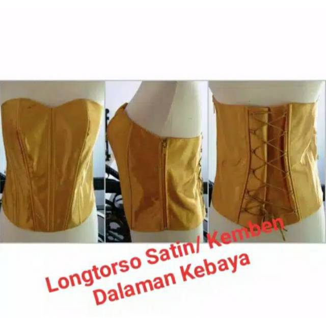 Longtorso Satin/ kemben kebaya