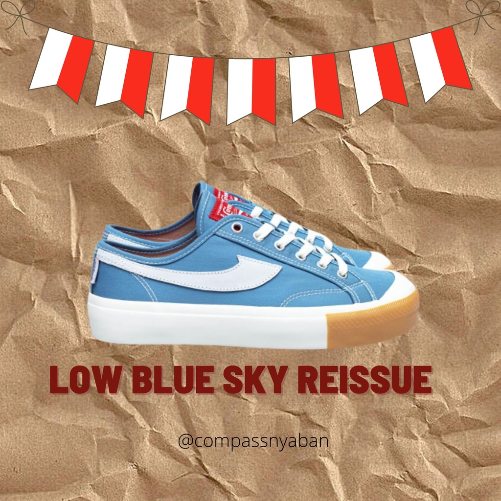 Compass Gazelle Low Blue Sky