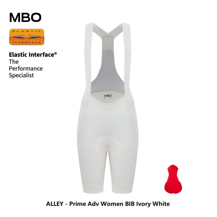 Mysenlan MBO Celana BIB Women Prime Advance ALLEY Ivory White