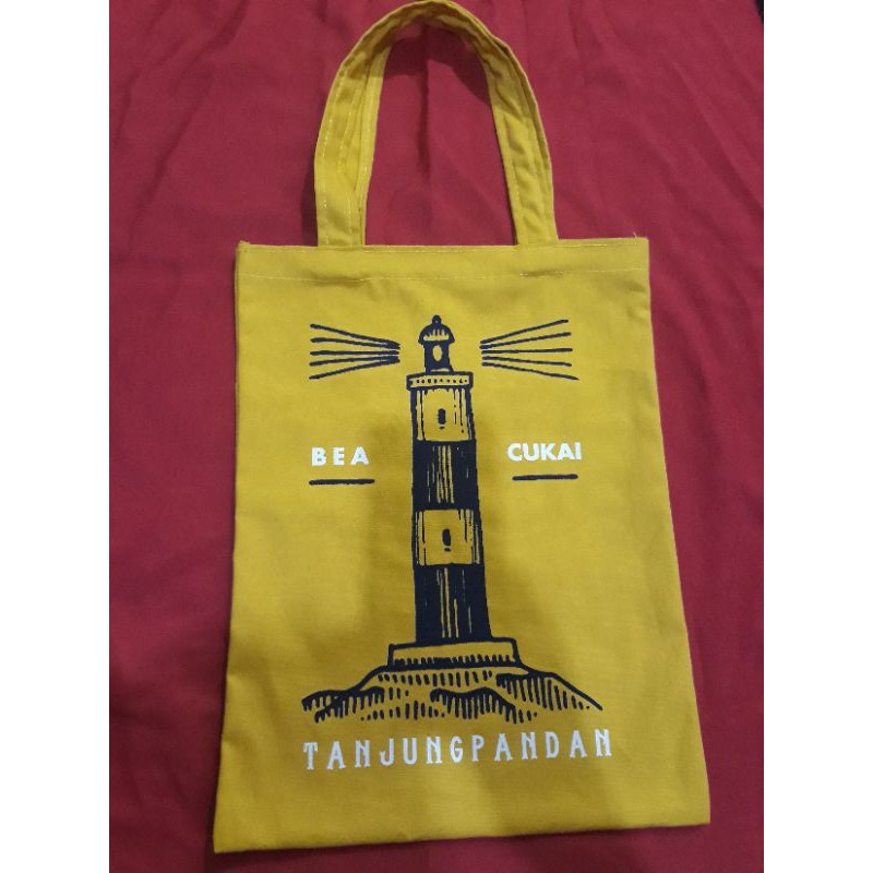 

toth bag canvas logo sablon