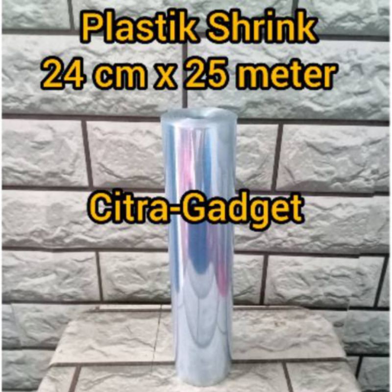 Plastik Segel / Plastik Shrink 24cm x 25meter