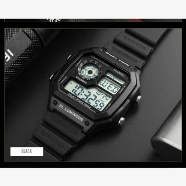 Jam SKMEI 1299 black original WR