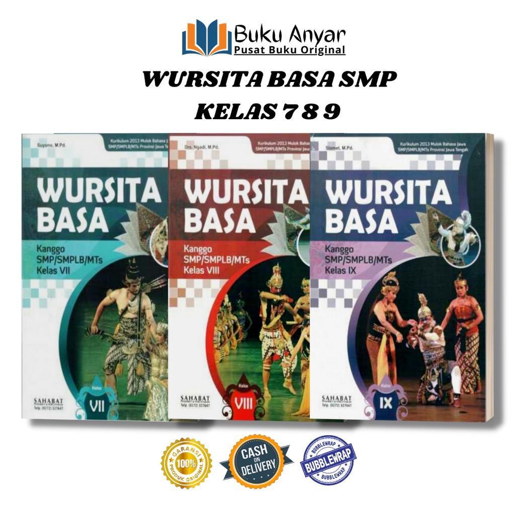 Wursita Basa Kanggo SMP kelas 7 8 9 Wursito Boso SMP 7 8 9