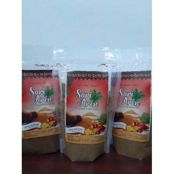 

jahe merah gula semut aren