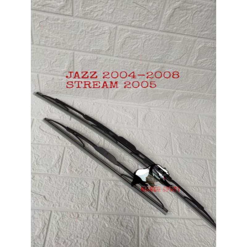 wiper kaca depan wiper Blade depan jazz 2004-2008 stream 2005 24 dan 14