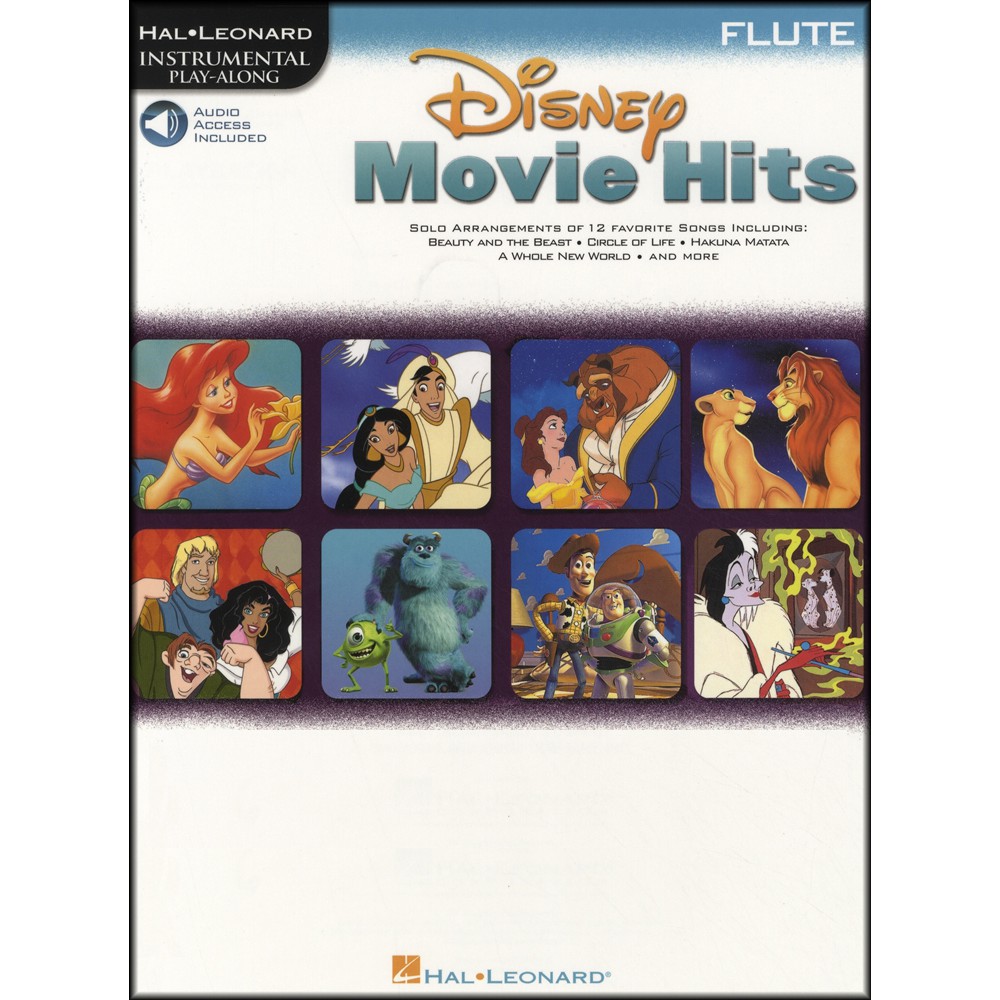 Buku Flute, Disney Movie Hits, Include CD